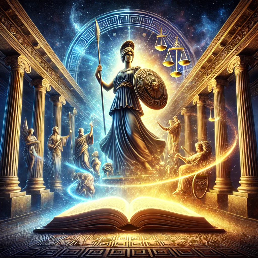 Book of Justice – Athena’s Glory: Echoes of Destiny